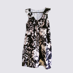 ⬇️$24 Ann Taylor LOFT Outlet Black Tan Sundress